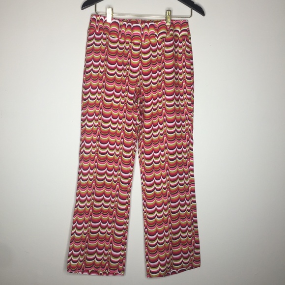 Zara Blogger's Fav Sz/Small Cropped Printed Linen Pants - Picture 2 of 11